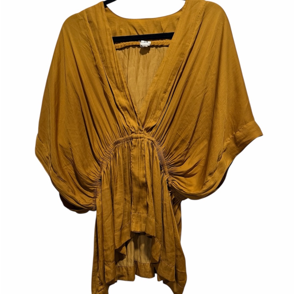 LAWLESS Mustard Yellow Blouse